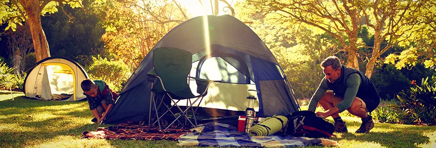 Retour à la nature : campez dans des campings naturels exceptionnels